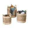 Honey Can Do Coastal 3ct Tan   White Nesting Storage Baskets