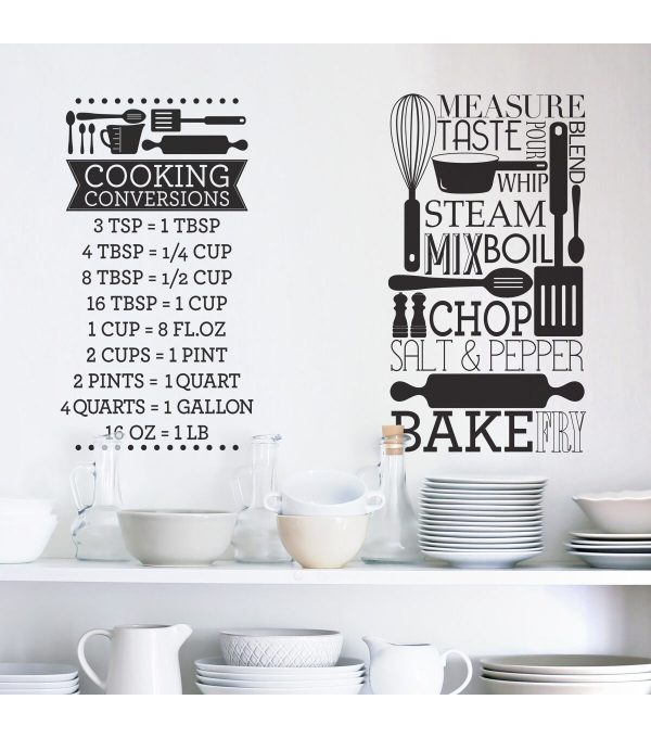 RoomMates Wall Decals Cooking Conversions - Image 2