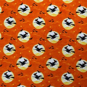 Witches   Moons Super Snuggle Flannel Fabric