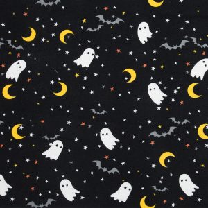 Super Snuggle Boo! Ghosts Flannel Fabric