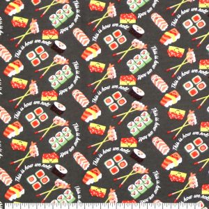 This Is How We Roll Super Snuggle Flannel Fabric