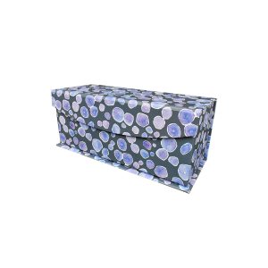 8 Violet   Blue Pattern Fliptop Box by Hudson 43
