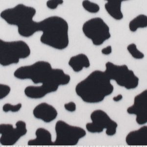 Cow Print Blizzard Fleece Fabric