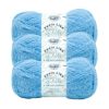 Lion Brand Feels Like Bliss 108yds Bulky Nylon Yarn 3 Bundle