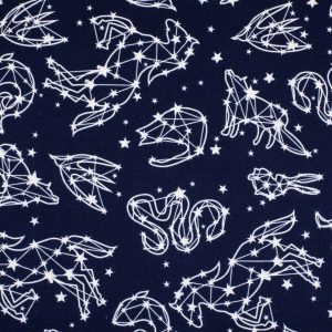 Super Snuggle Flannel Fabric Constellations