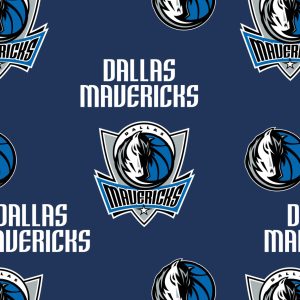 Dallas Mavericks Fleece Fabric Allover