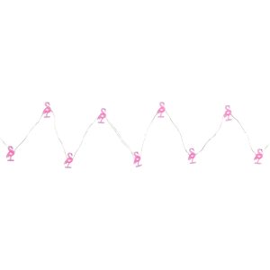 Northlight 10-Count LED Lighted Flamingo Fairy Lights   Warm White