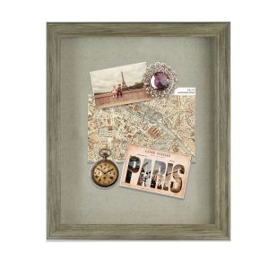 Enchante 14 x 17 Brown Shadow Bo x Photo Frame