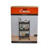 17 Rolling 3 Tier Metal Storage Cart by Top Notch