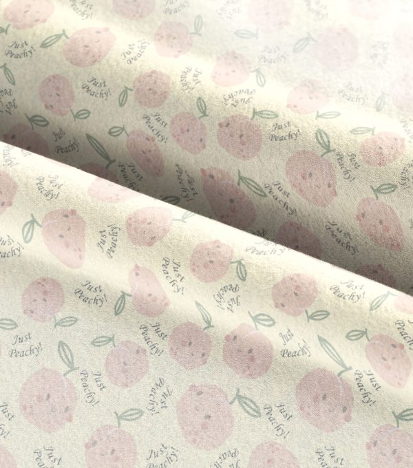 Just Peachy Super Snuggle Flannel Fabric - Image 3