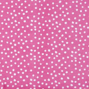 Irregular Dots on Pink Quilt Cotton Fabric by Keepsake Calico