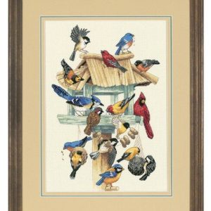 Dimensions 10 x 14 Feasting Frenzy Counted Cross Stitch Kit