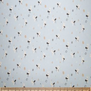 Super Snuggle Bunny With Telescope Flannel Fabric