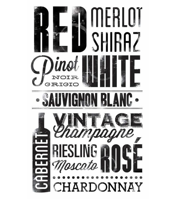 RoomMates Wall Decals Wine Lovers - Image 2