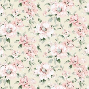 Surface Style 20.5  x 18  Petal Whispery Floral Peel   Stick Wallpaper