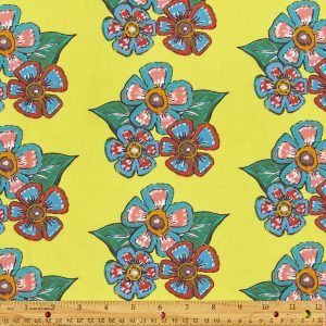 St. Jude Flowers by Tayde Cotton Fabric