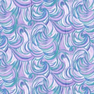 Fabric Traditions Purple Harmony Cotton Fabric by Keepsake Calico - 1