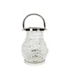 Northlight 13.5 White Iron Pillar Candle Lantern