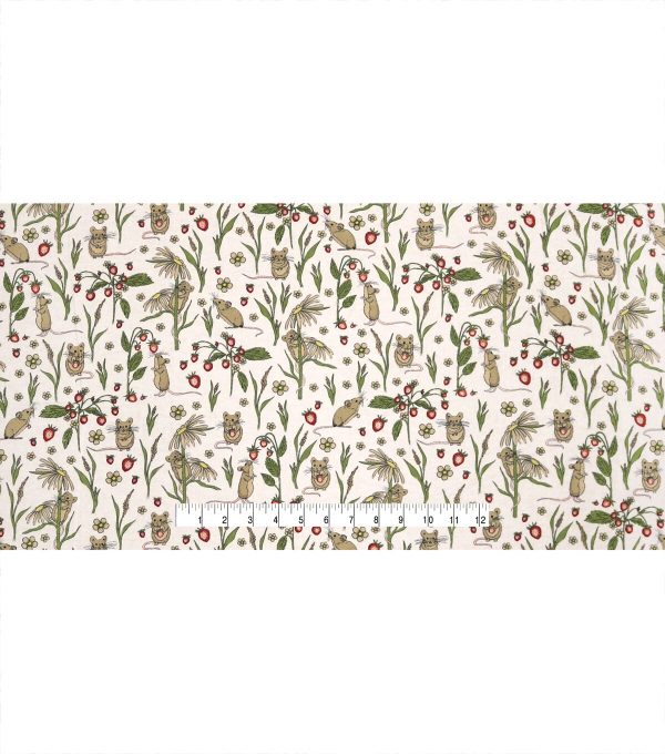 Mouse Super Snuggle Cotton Fabric - Image 4