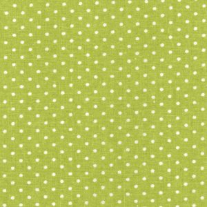 Dots on Light Green Quilt Cotton Fabric by Keepsake Calico