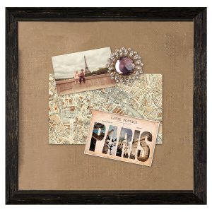 Enchante 12 x 12 Distressed Black Shadowbo x