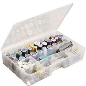 ArtBin 16.5 x 3 Solutions Sewing   Thread Box With Removable Trays