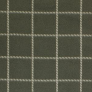 Green Windowpane Plaid Blizzard Fleece Fabric
