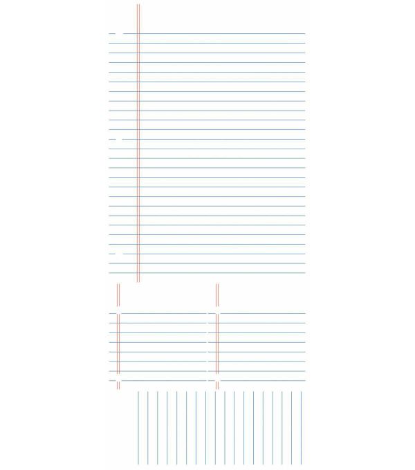 RoomMates Wall Decals Notebook Paper