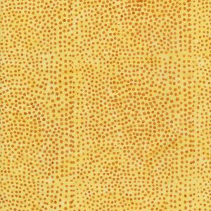 Hi Fashion Yellow Dots Batik Cotton Fabric