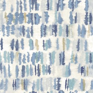 Tamara Day Watercolor Blue Peel   Stick Wallpaper By Roommates