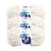 Lion Brand Go For Faux 24yds Jumbo Polyester Yarn 3 Bundle