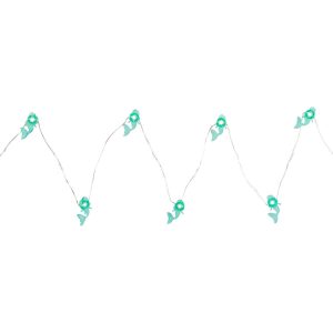 Northlight 10-Count LED Teal Mermaid Fairy Lights   Warm White - 1