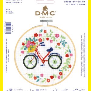 DMC 6 Bicycle Counted Cross Stitch Kit