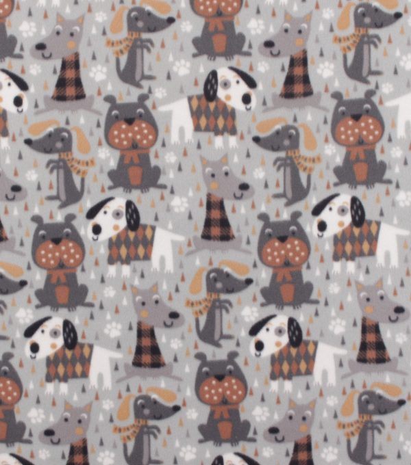 Sweater Dogs Blizzard Fleece Fabric - Image 2