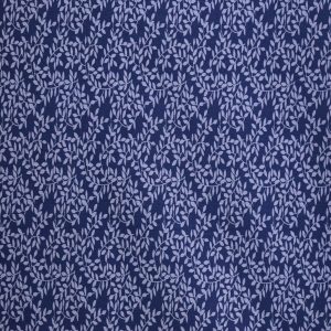 Overgrown Vines on Blue Quilt Cotton Fabric by Quilter s Showcase