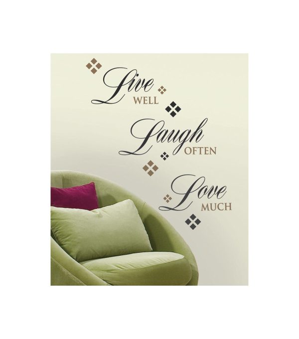 RoomMates Wall Decals Live Laugh Love - Image 4