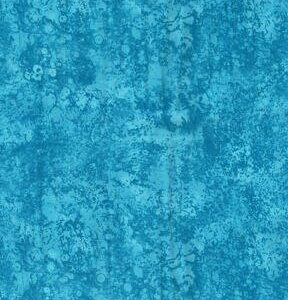 Turquoise Tonal Texture Cotton Fabric by Keepsake Calico