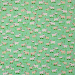 Goats Super Snuggle Flannel Fabric