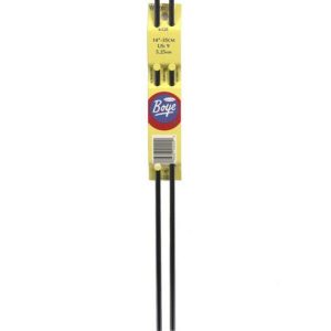 Boye 14 Size 9 Single Point Aluminum Knitting Needle Set