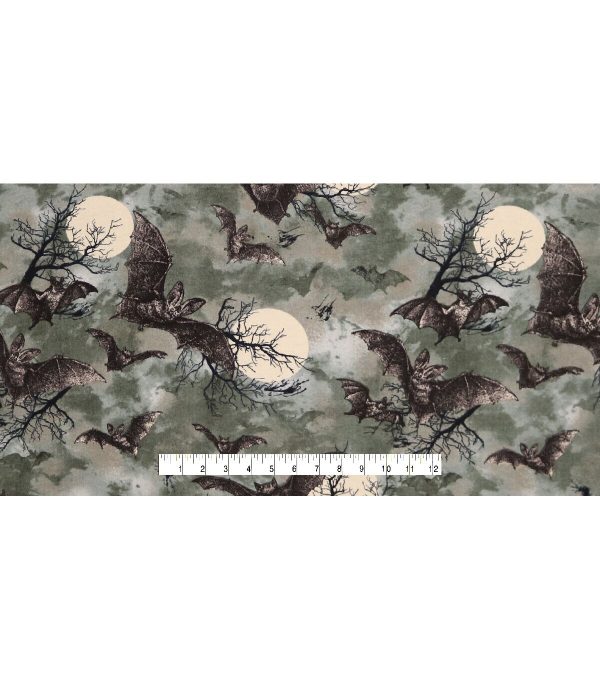 Bats Super Snuggle Flannel Fabric - Image 4