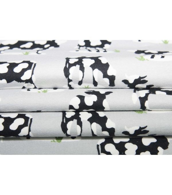 Multi Cows Super Snuggle Flannel Fabric - Image 2