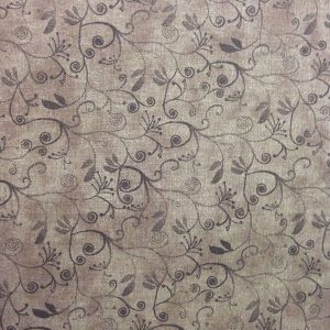 Flourish on Brown Blender Quilt Cotton Fabric by Keepsake Calico