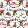Grinch Whoville Christmas Cotton Fabric