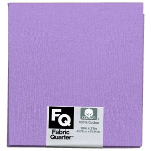 Iris 1 Piece Cotton Fabric Quarter