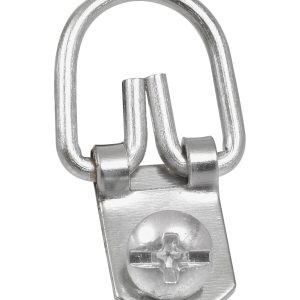 Ook 3pc Small Zinc Steel D Ring Hangers