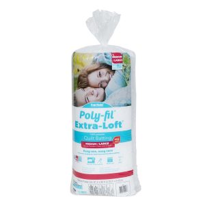 Poly Fil Extra Loft Full Size 81 96 100% Bonded Polyester Batting