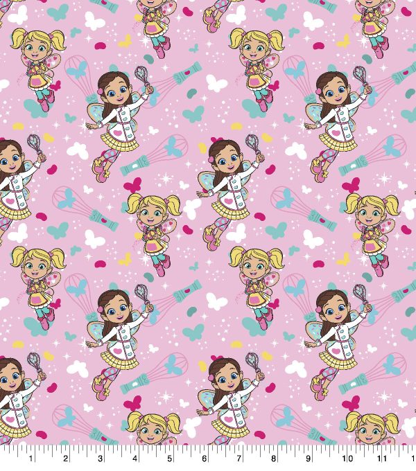 Butterbean Sparkle Magic Cotton Fabric