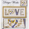 Design Works 20 x 8 Love Counted Cross Stitch Kit