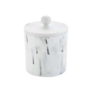 Simplify 4 Marble Q Tip   Cotton Holder