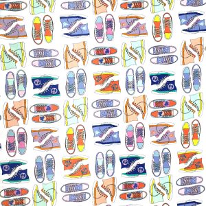 Shoes Super Snuggle Flannel Fabric